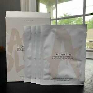 Aceology Probiotic Restoriung Biodegradable Mask (4 count) - New